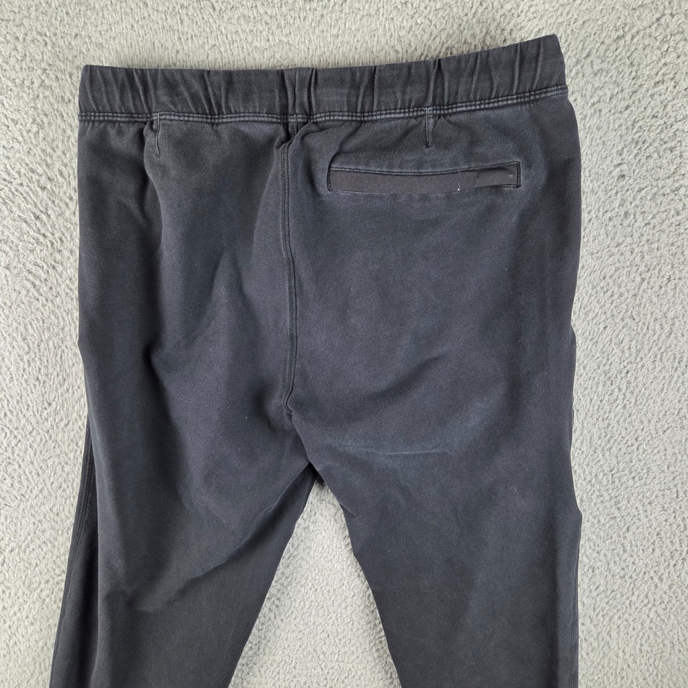 Mack Weldon Ace Sweatpant Men M Black Tapered Stretch Jogger Gym Lounge - Picture 11 of 11